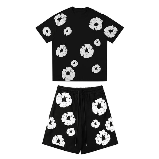 D Tears - Black Short Set